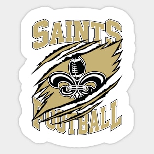 NOL Saints Football Sticker